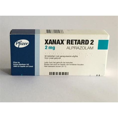 Xanax (alprazolam) is a benzodiazepine medication used to treat anxiety and panic disorders. Xanax Retard 2mg by Pfizer 1 tablet Ship from UK, USA ...
