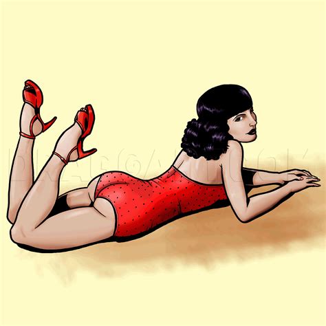 Classic Pin Up Sketch