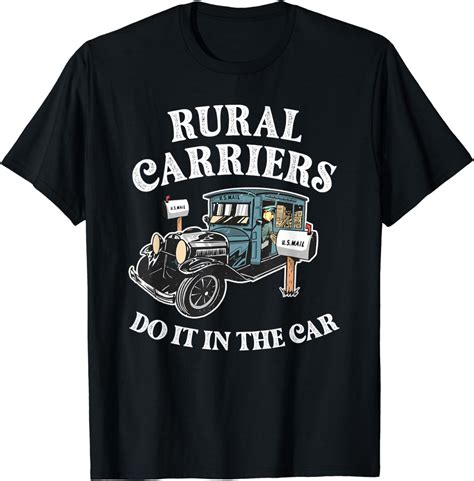 Rural Carrier Do It In Car Funny Postal Workers Mail