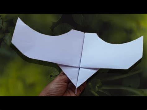 Best Paper Bat Plane How To Make A Flying Paper Bat Plane Youtube