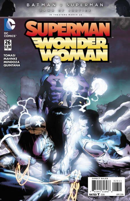 Superman Wonder Woman 3d Dc Comics