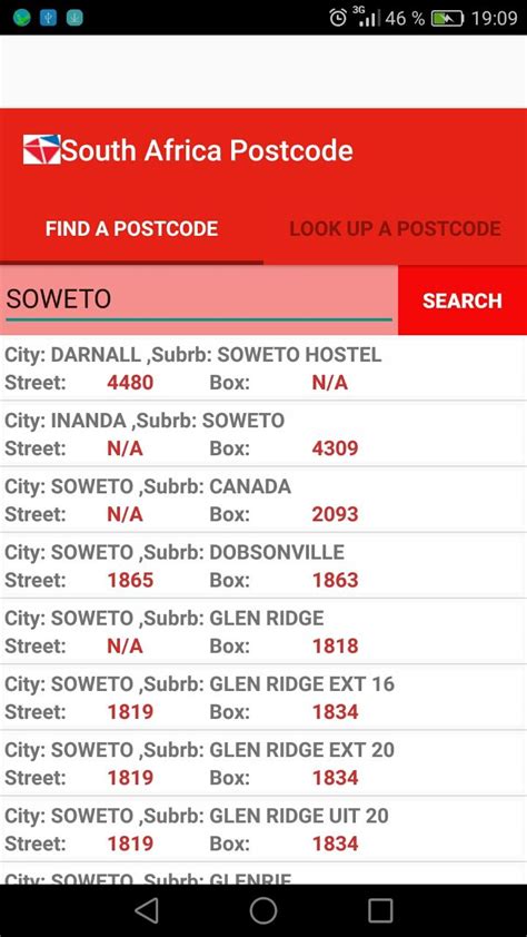 South Africa Postal Code Apk For Android Download