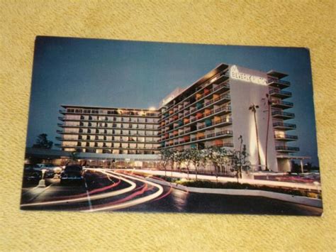 Vintage Postcard Beverly Hilton Hotel Beverly Hills California Ebay