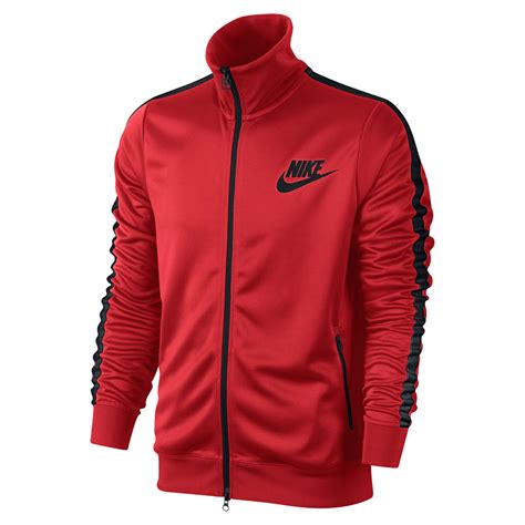 Nike Mens Tribute Track Jacket Red Sports And Leisure Zavvi