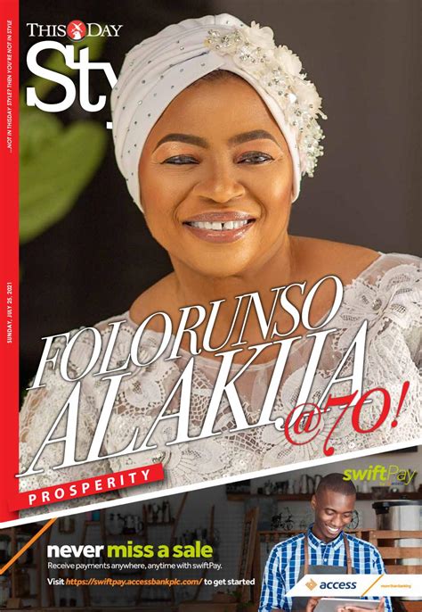 Thisday Style Magazine 25th July 2021 By Thisday Newspapers Ltd Issuu