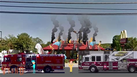Mcdonalds Structure Fire Youtube