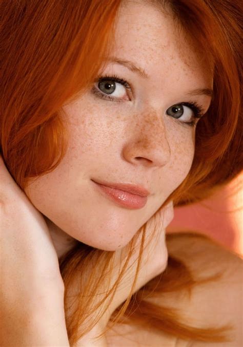 Mia Sollis Red Hair Freckles Beautiful Freckles