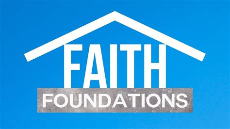 Faith Foundations 4 Faith Speaks Part 2 Youtube