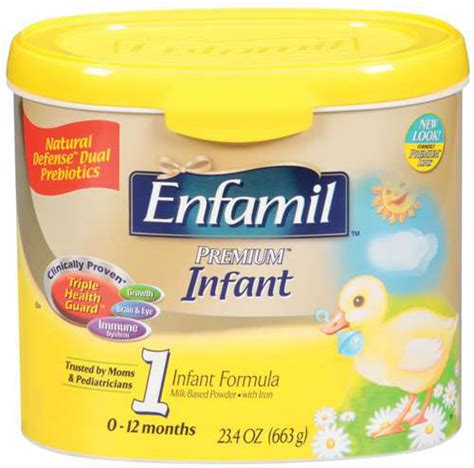 Enfamil Premium Infant Formula Powder Milk Based 234oz Plastic Tub