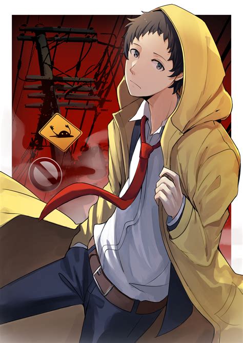 I like Adachi’s raincoat… - Kuki-Tan's Art blog