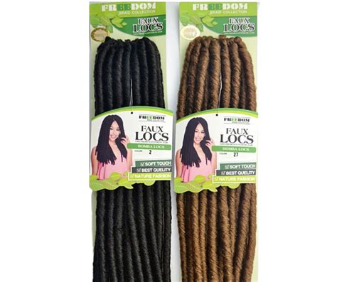 Freedom Braid Collection Faux Locs Hair Selection