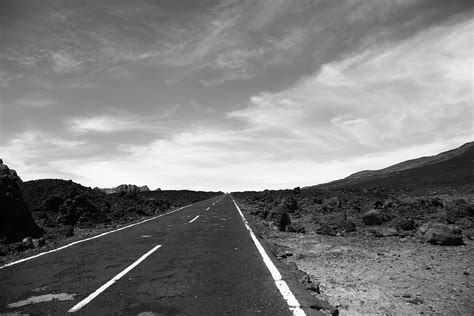 Road Black And White Infinity · Free Photo On Pixabay