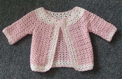 Ravelry Hayleyscreations V St Baby Cardigan Crochet Baby Jacket
