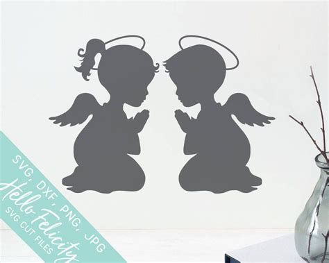 Free 60 Baby Angel Silhouette Svg Svg Png Eps Dxf File