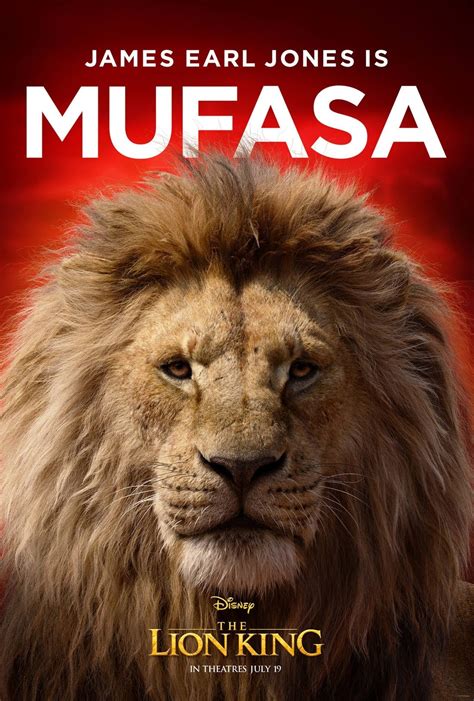 Disneys The Lion King Character Posters Released