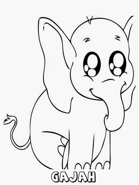 Check spelling or type a new query. mewarnai gambar anak gajah lucu | Buku mewarnai, Anak ...
