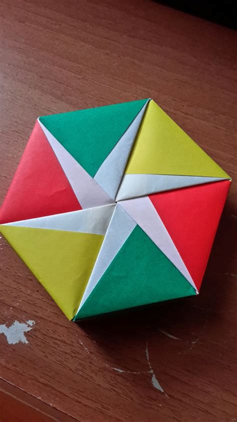 Hexagon Lid Tomoko Fuse Hexagon Origami Cards