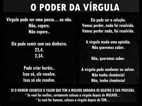 Explicando Tudo O Poder Da Vírgula