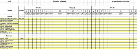 Excel Weekly Schedule Template Culturopedia