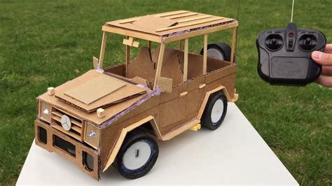 How To Make A Car With Remote Control Using Cardboard Doovi