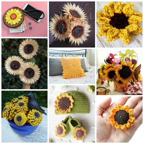 Sunflower Crafts And Recipes 50 Sunflower Ideas For Kids And Adults