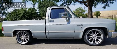 1982 Chevrolet C10 With 22x9 Us Mags Rambler And 26535r22 Vercelli
