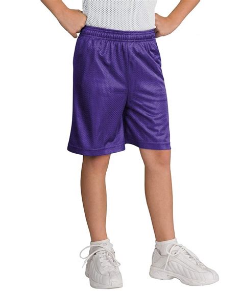 Kids Mesh Shorts Basketball Athletic Casual Sports Uniforms Jersey L