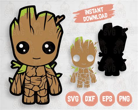 I Am Groot Svg Baby Groot Svg Guardians Of The Galaxy Svg Marvel Svg