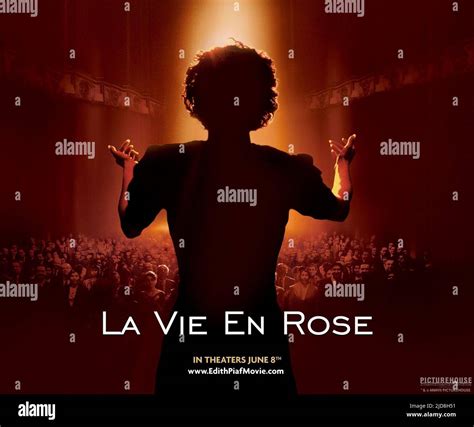 Marion Cotillard Poster La Vie En Rose 2007 Stock Photo Alamy