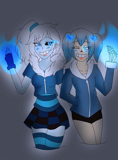 Sura And Arial The Daughters Of Sans And Frisk By Dinamitad On