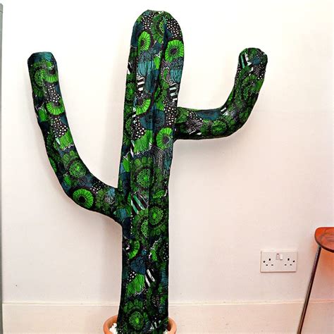 Giant Paper Mache Cactus · How To Make A Papier Mache Model