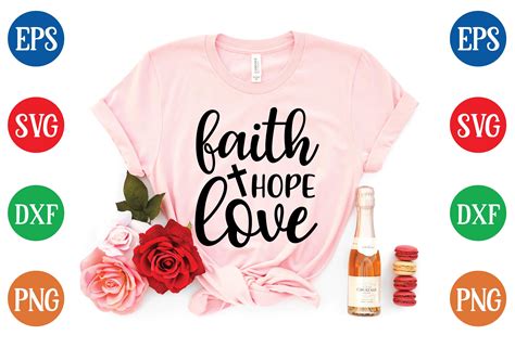 Faith Hope Love Svg Graphic By Habiba Creative Studio · Creative Fabrica