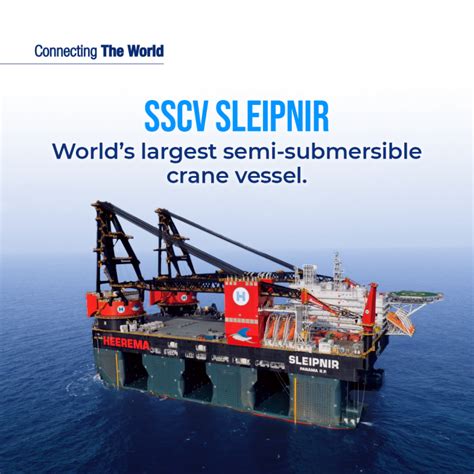 Sleipnir The Largest Crane Vessel In The World Ifs Neutral Maritime