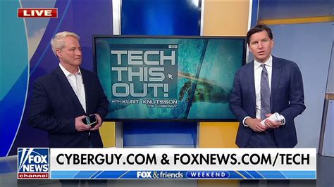 The Cyberguy Kurt Knutsson Shares The Latest Big Tech Stories Fox