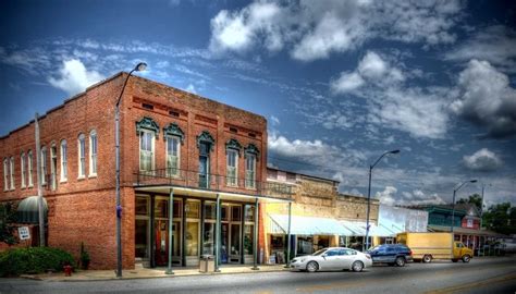 Downtown Lafayette Alabama Located In Chambers County Near Penton