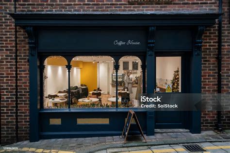 Lovely Little Independent Coffee Shop Stock Photo Download Image Now