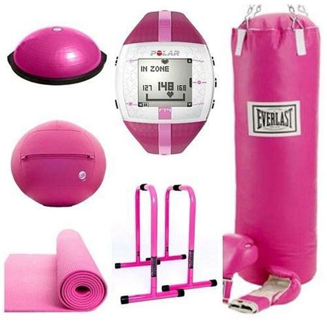 Pink Exercise Equipment Pink Gym No Equipment Workout Home Gym