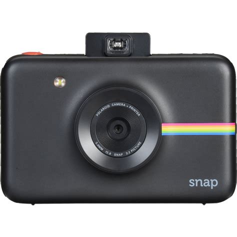 Polaroid Snap Instant Digital Camera Black Polsp01b Bandh Photo