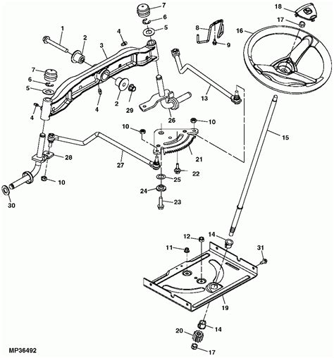 Brake rod end lh thread 4 38 overall length. John Deere Sabre Parts Diagram - The Best Deer 2017 ...