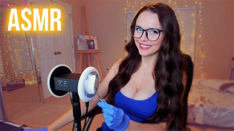 Asmr Glove Sounds And Deep Ear Cleaning Mesmerizing Hand Movements