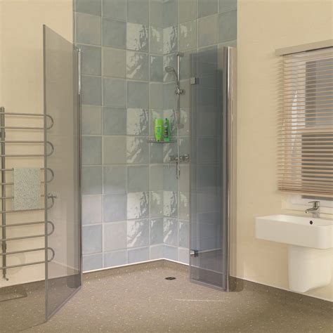 Living Made Easy Easy Access Wet Room Shower Screens