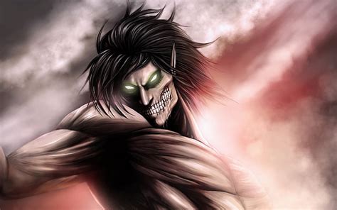 Download, share and comment wallpapers you like. HD wallpaper: Anime, Attack On Titan, Eren Yeager ...