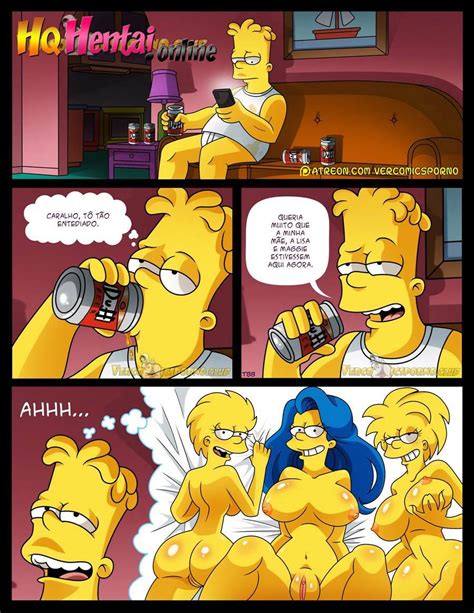 The Simpsons Bart Comendo A Ex Quadrinhos Eroticos Super Hentai