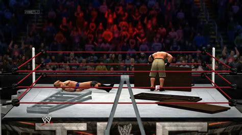 WWE 2K14 TLC 2013 John Cena Vs Randy Orton Tables Ladders Chairs