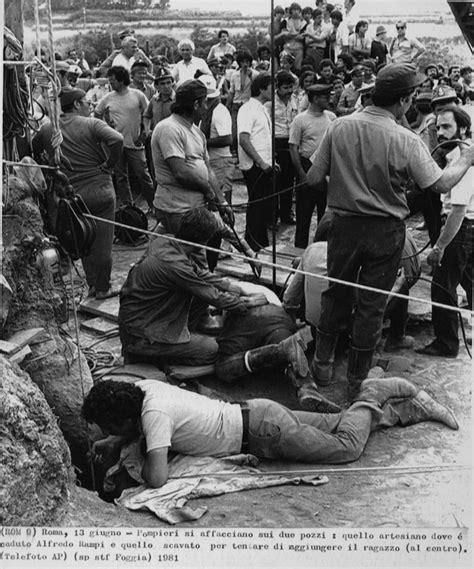 The story ended tragically as efforts to rescue him proved futile. 10 giugno 1981: la tragedia di Alfredino, il piccolo ...