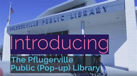 Pflugerville Public Library Library Home