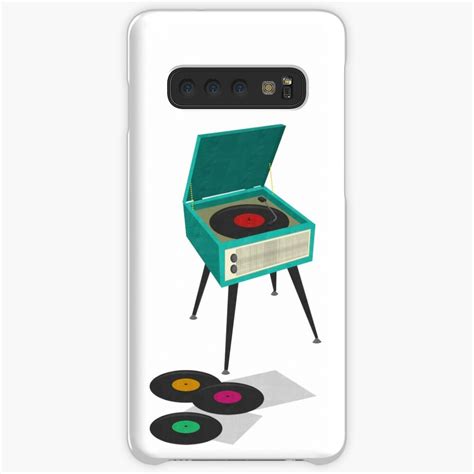 Record Player Case And Skin For Samsung Galaxy By Chloechapman Redbubble
