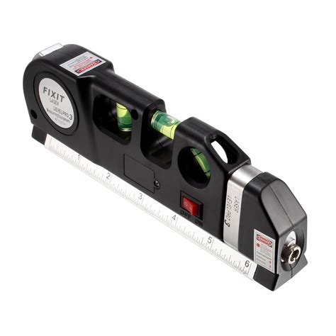 Laser Level Measure Tape Ruler Adjusted Standard And Metric Rulers