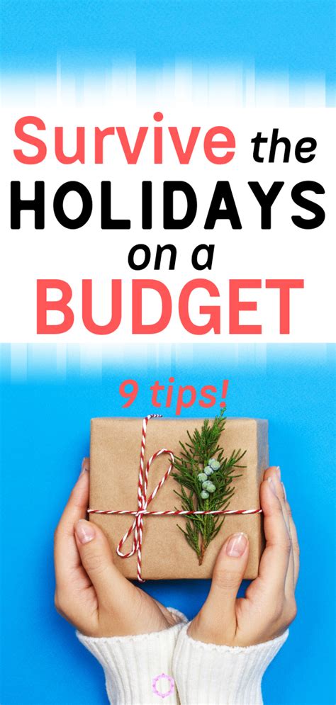 How To Survive Holiday Shopping When Youre On A Budget Budgeting