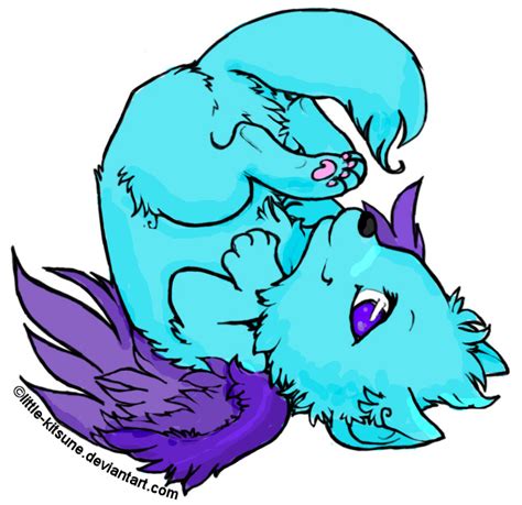 Winged Wolf Pup Colored By Xx Starry Xx On Deviantart